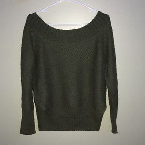 army green Hollister sweater